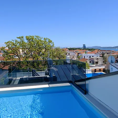 Premium Holiday Home Vila Vida With Pool Vodice Exterior foto
