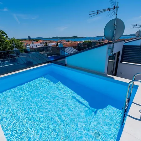 Premium Holiday Home Vila Vida With Pool Vodice Exterior foto